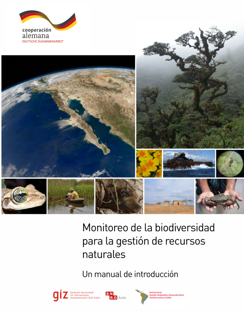 Monitoreo de la biodiversidad para la gestión de recursos naturales.