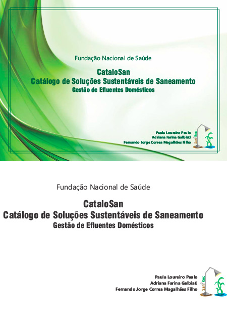 Catálogo de Soluções Sustentáveis de Saneamento