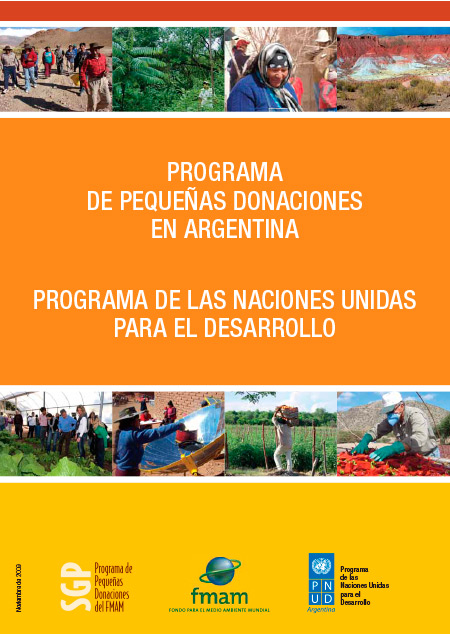 Programa de Pequeñas Donaciones en Argentina.
