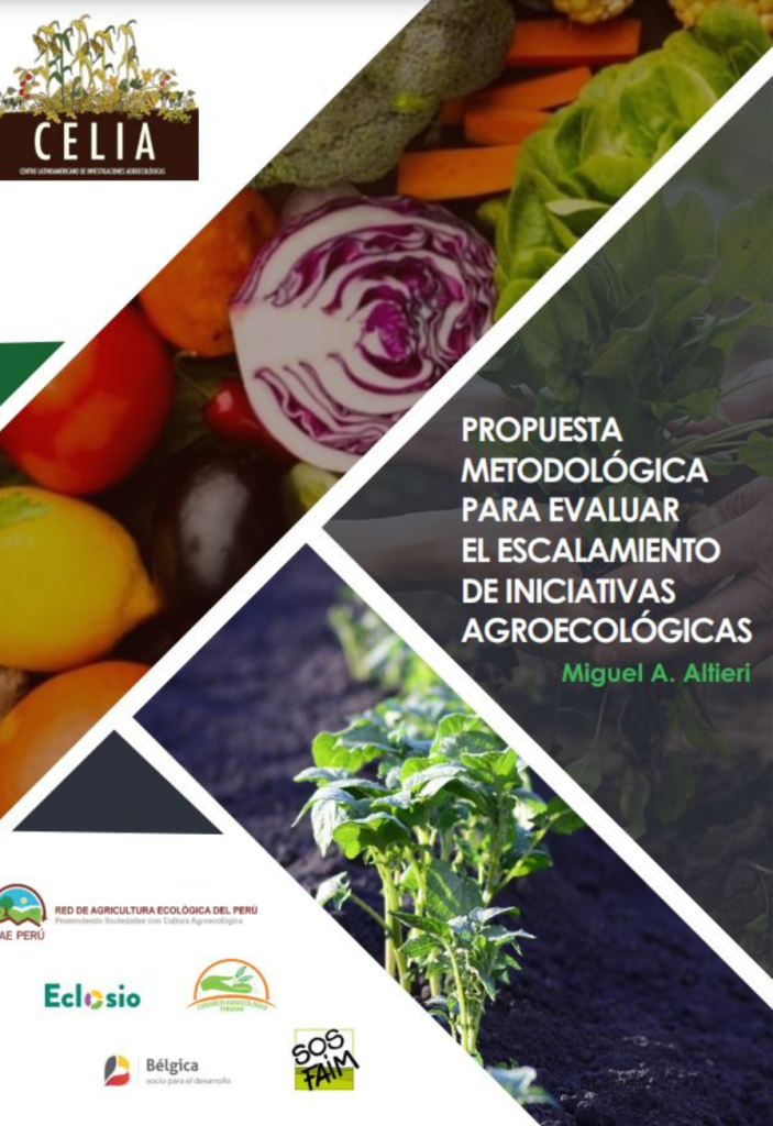 Propuesta metodológica para evaluar el escalamiento de iniciativas agroecológicas
